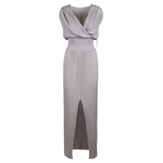 Rochas Long Sleeveless Dress M