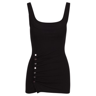 Paco Rabanne Ruffles Viscose Tank Top 38