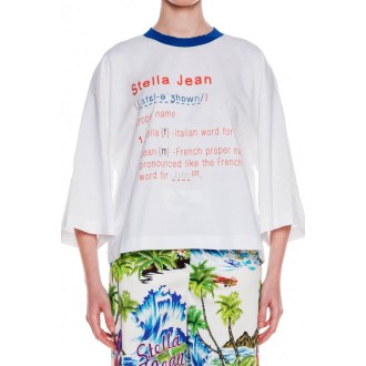 STELLA JEAN T- shirt con logo Dictionary