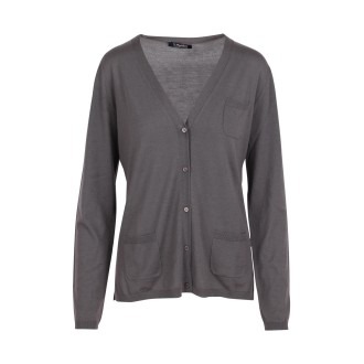 'S Max Mara 'Erice' Wool Cardigan L