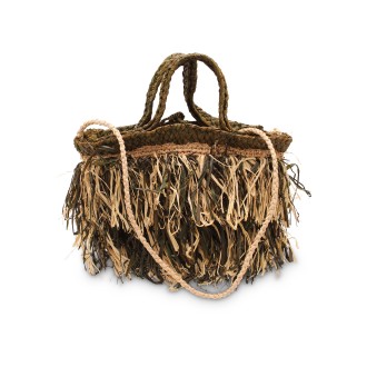 Made For A Woman 'Dodo XS' Raffia Tote Bag PIC