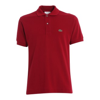 LACOSTE POLO IN PETIT PIQUE' ROSSA 1212476