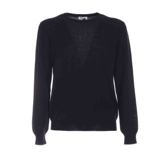 HERITAGE MAGLIONE GIROCOLLO NERO 0400GC2000015