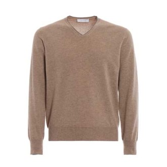 CRUCIANI | Men's Cashmere V-Neck Sweater