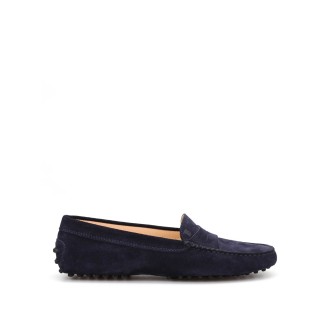 TOD'S GOMMINO MOCASSINO IN PELLE SCAMOSCIATA BLU XXW00G00010RE0U824