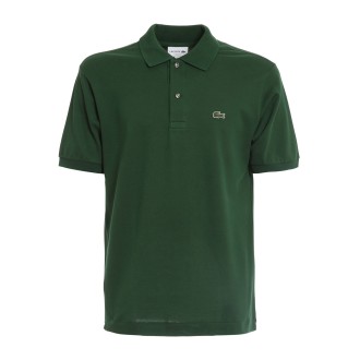 LACOSTE POLO IN PETIT PIQUE' VERDE 1212132