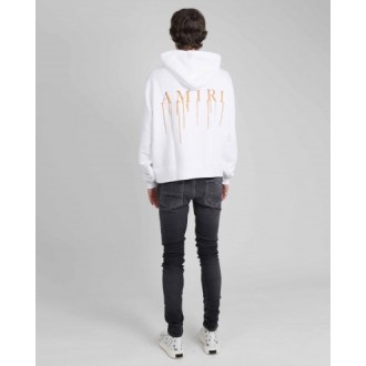 Amiri white Spray Paint MA hoodie