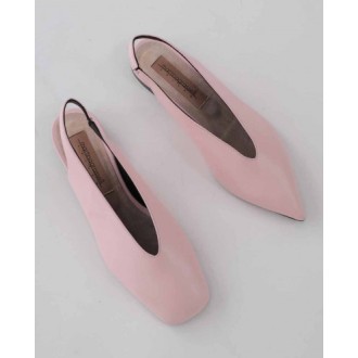 Coliac pink Twins slingbacks