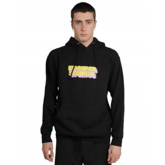 Kidsuper black logo hoodie