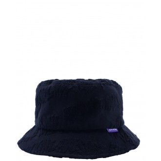 Fucking Awesome black Stamp bucket hat