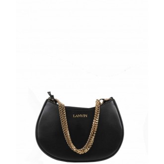 Lanvin black hobo bag XXS