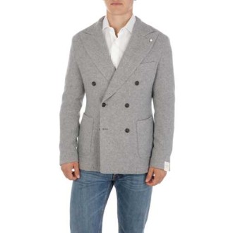 LBM 1911 | Men's Double-Breasted Honeycomb Blazer