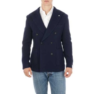 LBM 1911 | Men's Double-Breasted Honeycomb Blazer