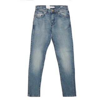 Denim Scott 22610 Blu in Cotone