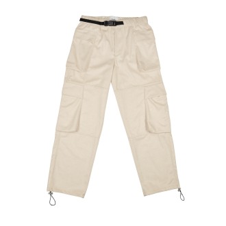 Pantalone Cargo Sabbia in misto Lana