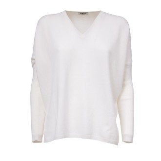 MAGLIA  BASE MILANO IN LANA VERGINE E CASHMERE