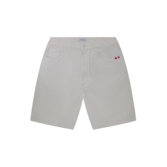 Pantaloncino Denim Bianco