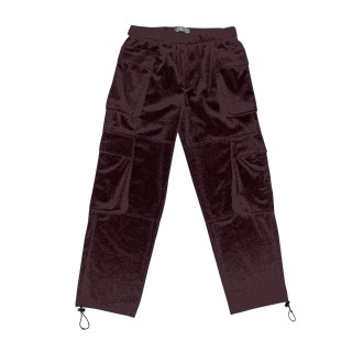 Pantalone Cargo Marrone in misto Lana