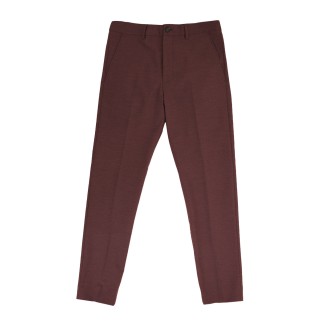 Pantalone Sartoriale Josh Bordeaux