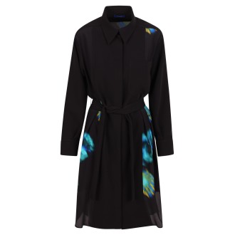 Nina Ricci Chemisier Dress with Belt 42