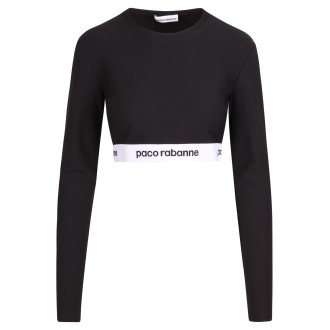 Paco Rabanne Long Sleeves Short Top 40
