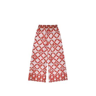 PANTALONE CON STAMPA GEOMETRICA