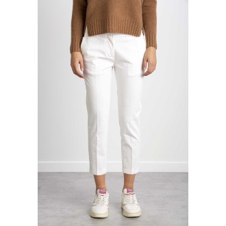 WINTER COTTON CIGARETTE TROUSERS