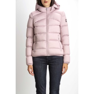 STRETCH DOWN JACKET WITH CAP