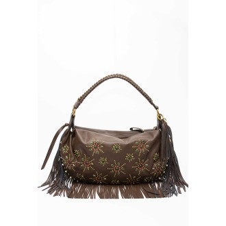 FRINGES STAR MOON BAG