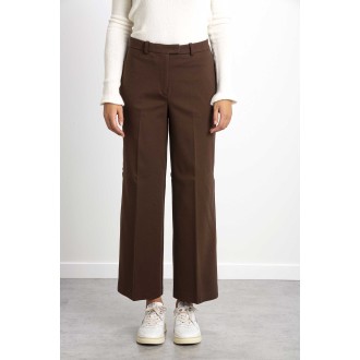 STRETCH WIDE TROUSERS