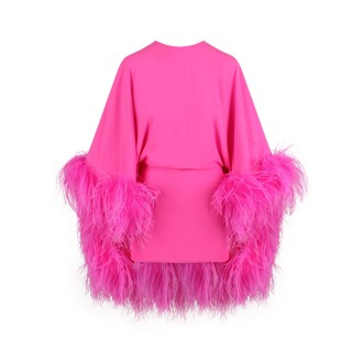 The Attico 'Milton' Feathers Embellished Dress 40
