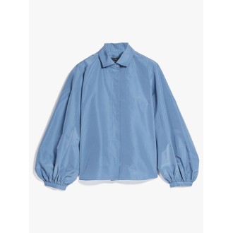 MAX MARA WEEKEND CAMICIA QUENTY IN TAFFETA' AZZURRA 51160126600001