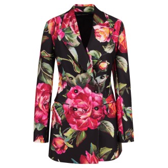 Dolce & Gabbana Long Double-Breasted Blazer 44