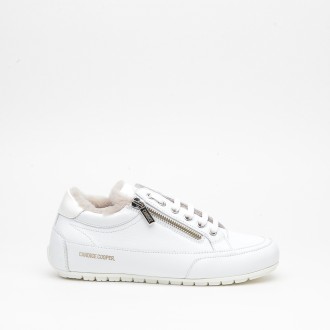 Sneakers in pelle bianco