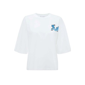 JW ANDERSON T-shirt stampa Run Hany