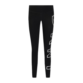 DKNY SPORT LEGGING A VITA ALTA CON LOGO DP1P1960WHT