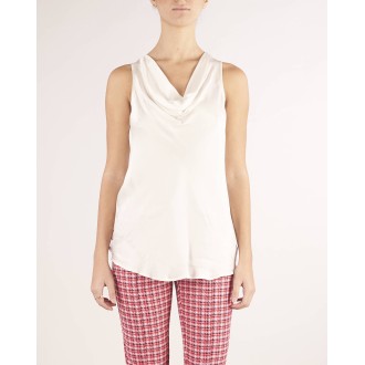 PENNY BLACK Top in raso fluido Penny Black