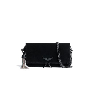 ZADIG&VOLTAIRE rock suede + strass tassel