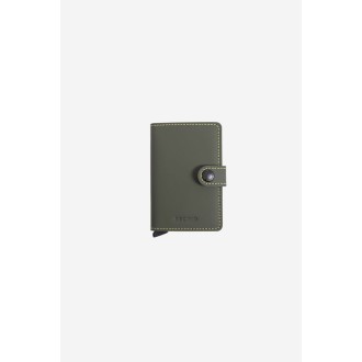 SECRID Porta carte Matte Green Lime Mini Wallet