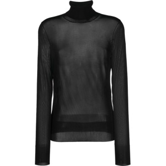 SAPIO fine-knit roll-neck top