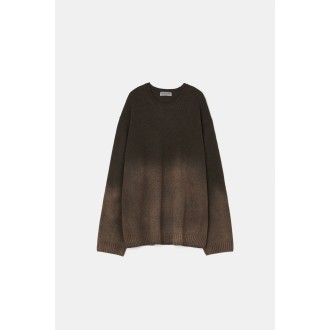 Yohji Yamamoto Discharged Crew Neck