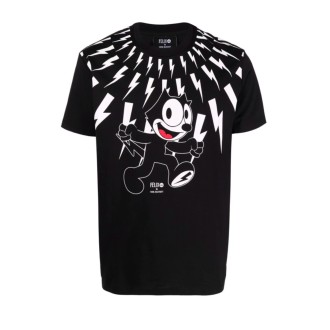 NEIL BARRETT T-shirt Felix The Cat Thunderbolt