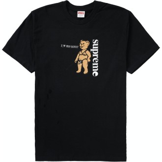 Supreme Not Sorry Tee Black