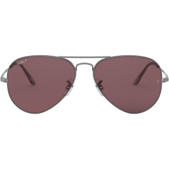 Aviator RB3689 gunmetal violet