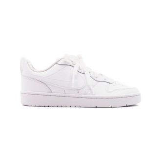 Sneakers Bambino White NIKE Pelle