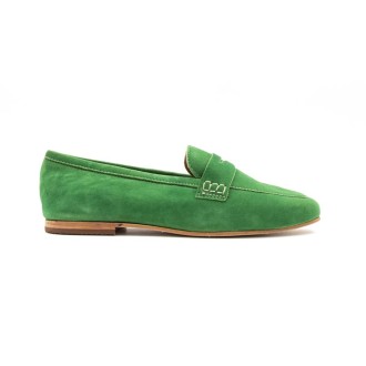 Mocassino Donna Verde MIA Pelle