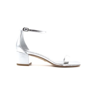 Sandalo Donna Silver STUART WEITZMAN Pelle