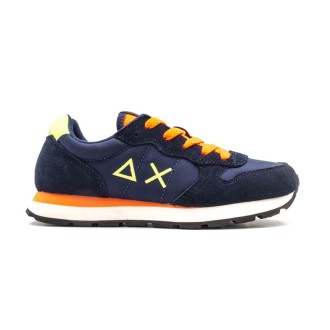 Sneakers Bambino Navy blue SUN68 Pelle