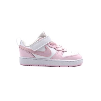 Sneakers Bambino WHITE PINK NIKE Pelle