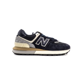 Sneakers Unisex Blue navy NEW BALANCE Pelle